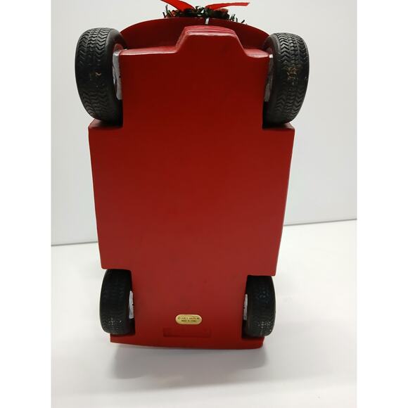 Kurt‎ S. Adler Kurt Adler 11.25-Inch Fabriché Santa Driving Golf Cart - Picture 6 of 7